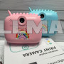 Детский цифровой фотоаппарат мгновенной печати Print Camera с Wifi Единорог